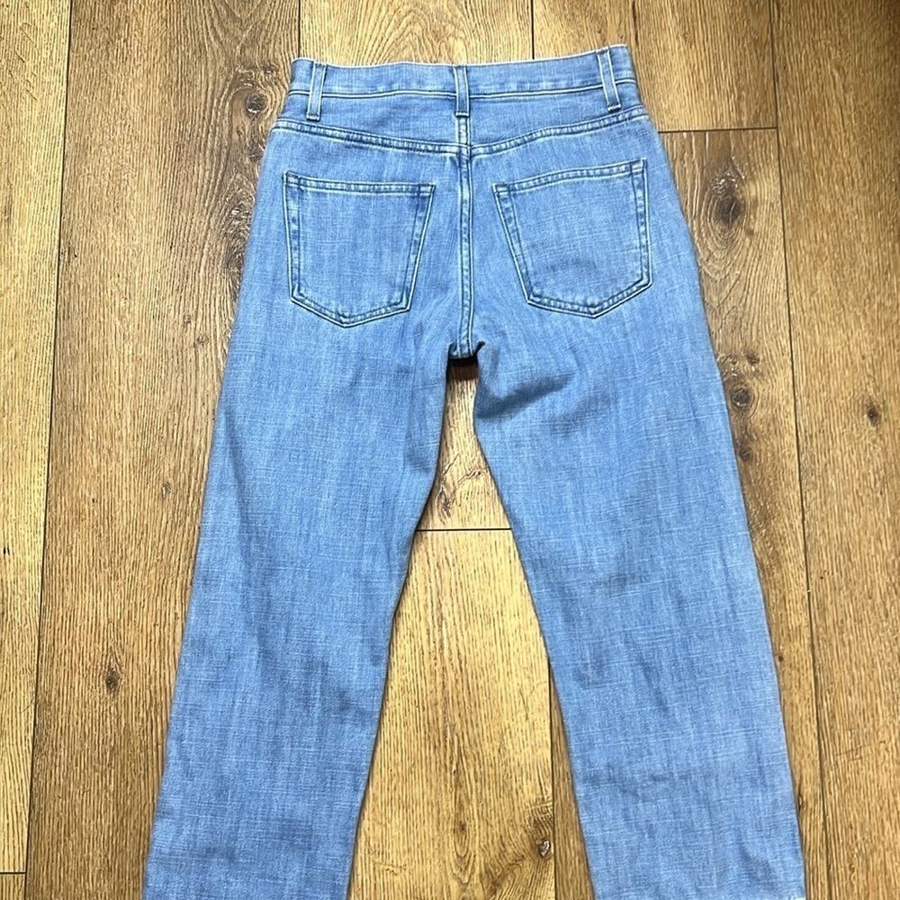 Helmut Lang Pieced Denim Patchwork Straight Jeans… - image 7